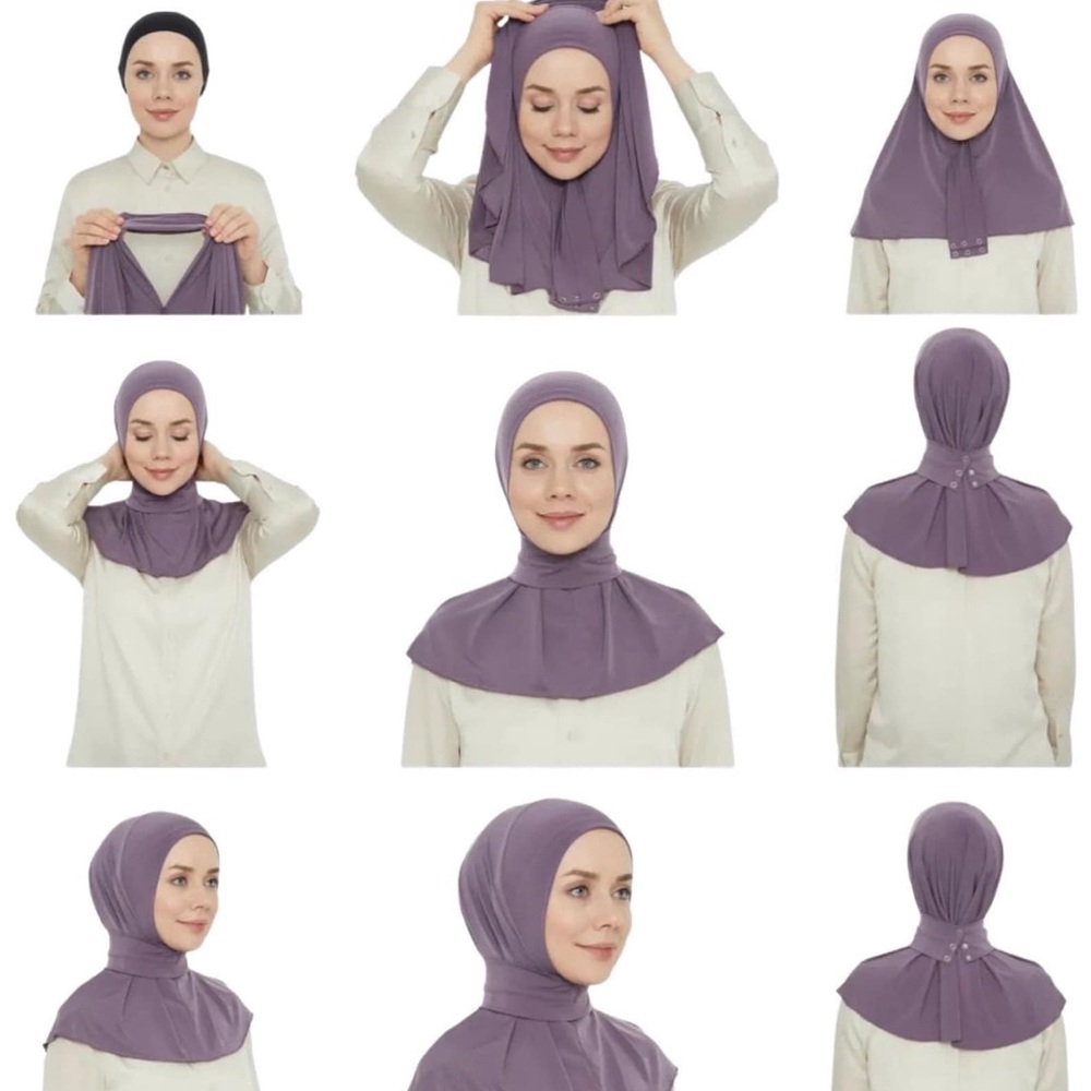Easy wear hijab